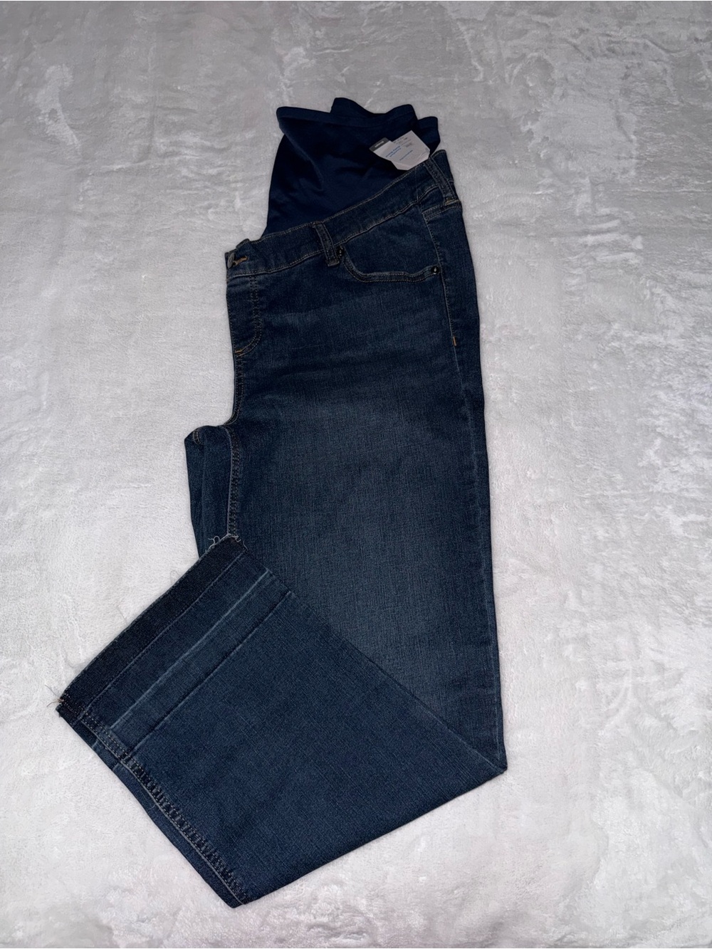 Time and Tru Dark Blue Straight Leg Jeans